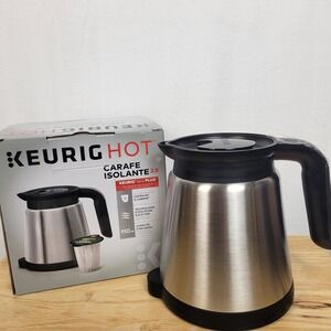 NEW Keurig‎ 2.0 Thermal Carafe 32oz Stainless Steel Vacuum Insulated Coffee Pot